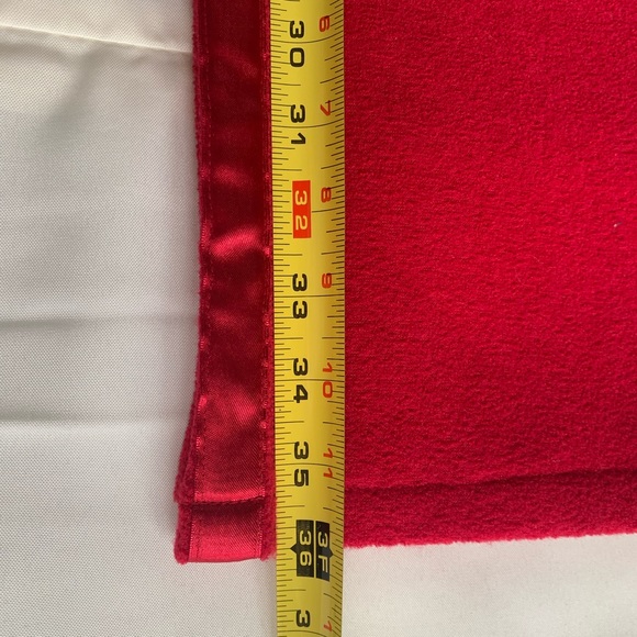 JLO by Jennifer Lopez red satin striped pjs bottom lounge pants capri Size M - Picture 9 of 12